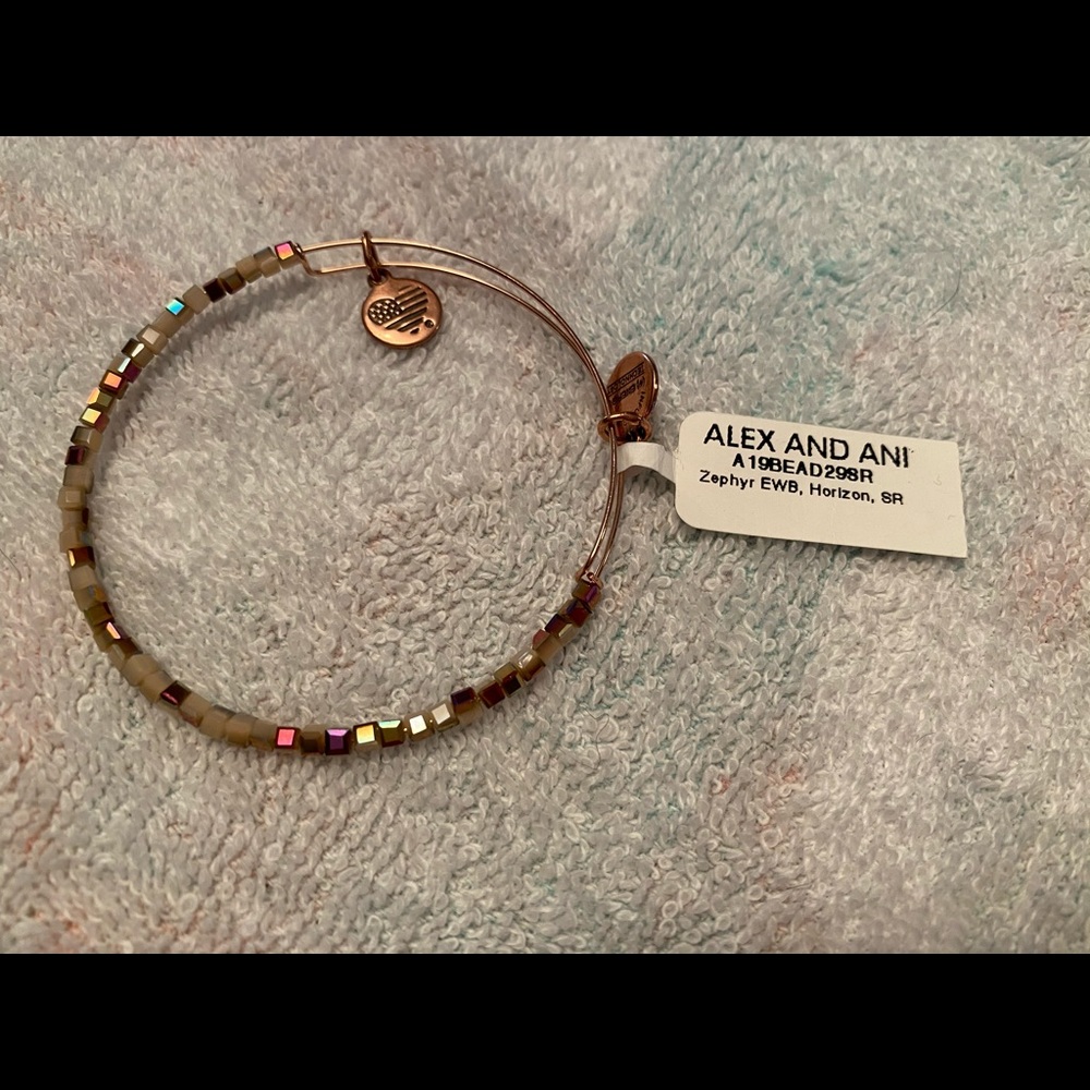 Alex & Ani beaded bangle